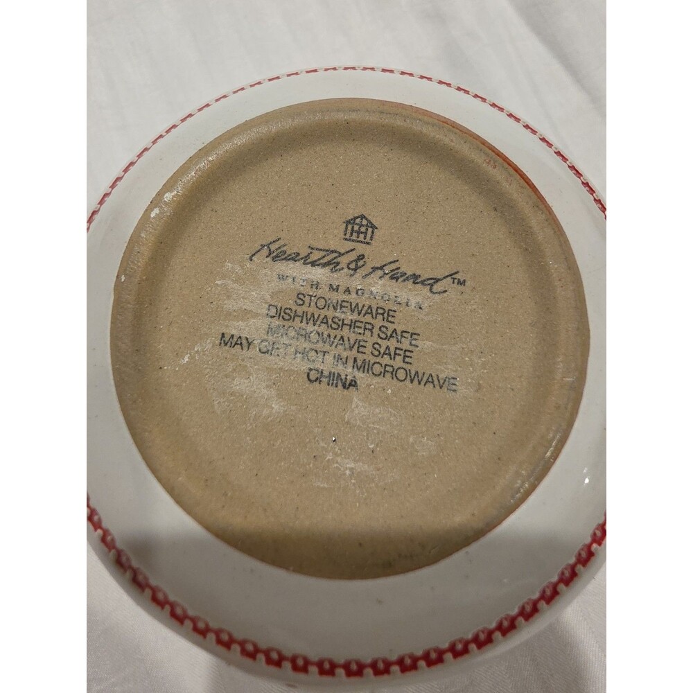 Hearth & Hand with Magnolia 14oz Nordic Christmas Fair Isle Stoneware Coffee Mug - Picture 5 of 5